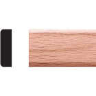 House of Fara 3/8 In. W. x 1-1/4 In. H. x 7 Ft. L. Solid Red Oak Stop Molding Image 1