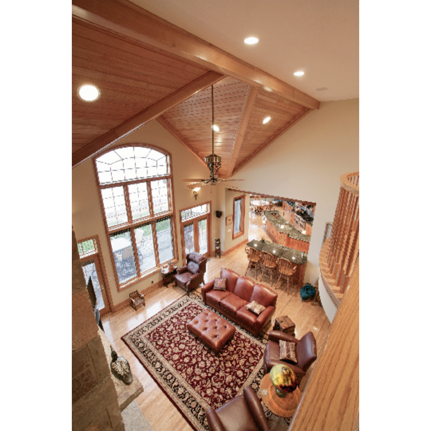 House of Fara 3/4 In. W. x 3/4 In. H. x 96 In. L. Solid Red Oak Quarter Round Image 4