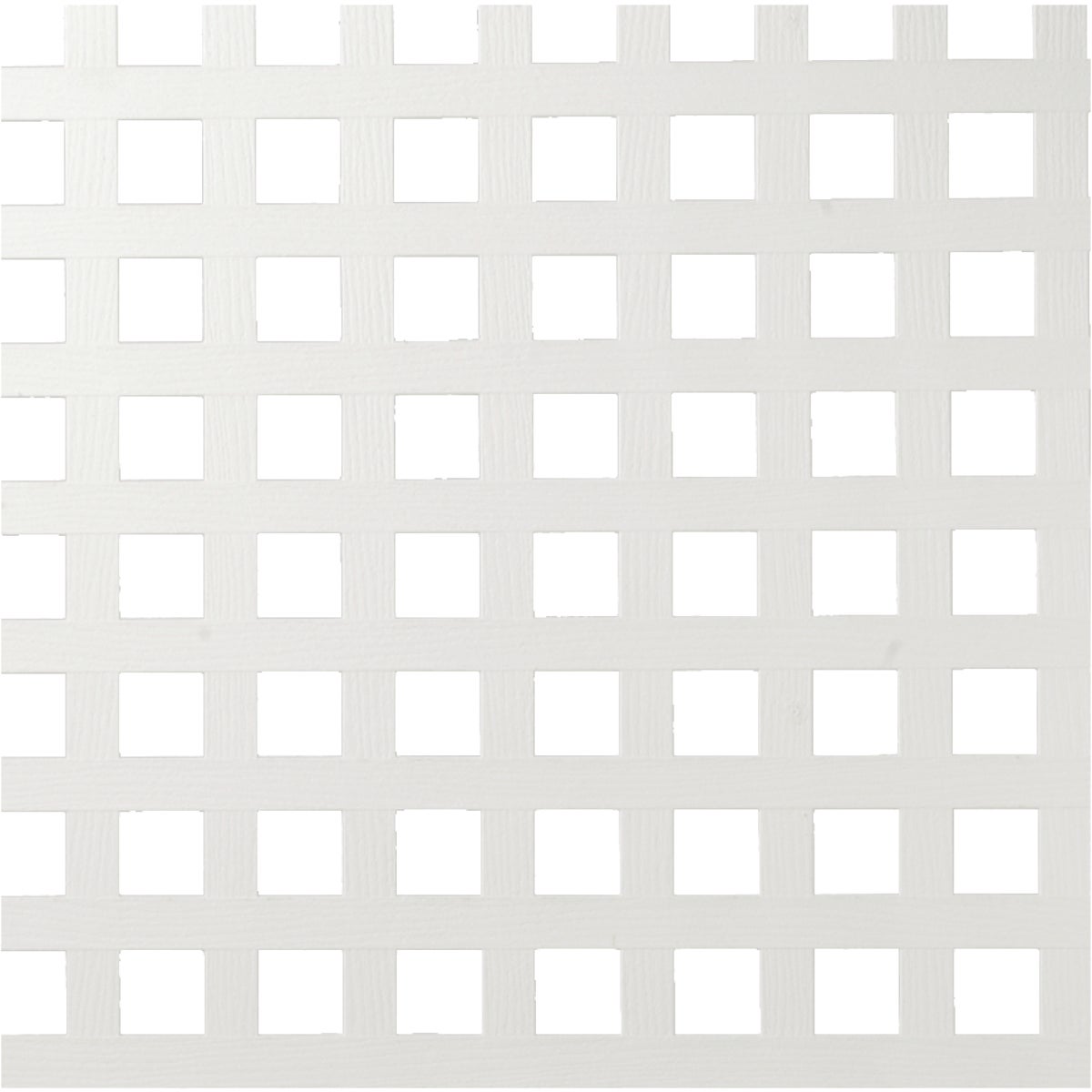 Deckorators 4 Ft. W x 8 Ft. L x 3/16 In. Thick White Vinyl Privacy Square Lattice Panel