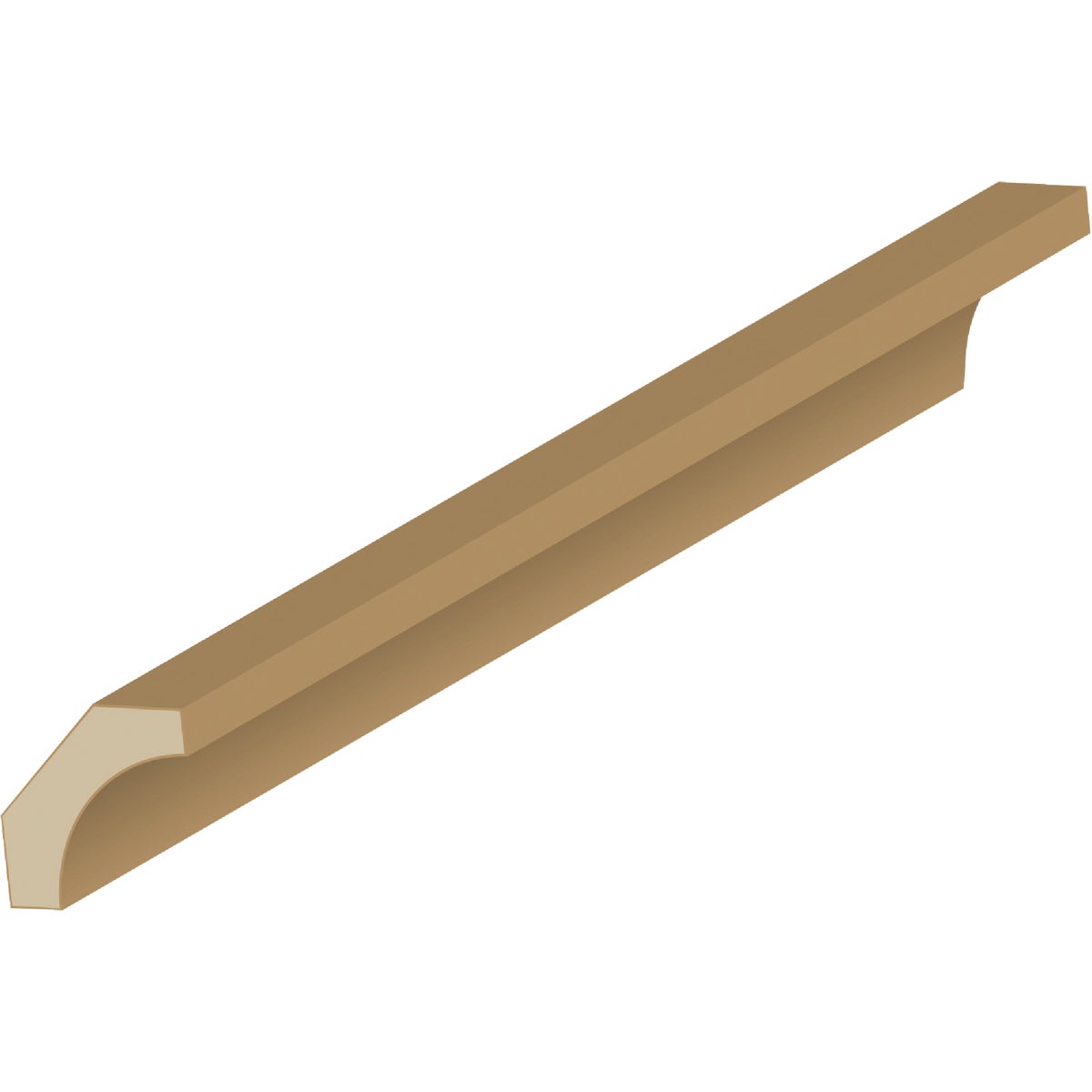 Cedar Creek WM85 9/16 In. x 1-5/8 In. x 8 Ft. Pine Cove Molding