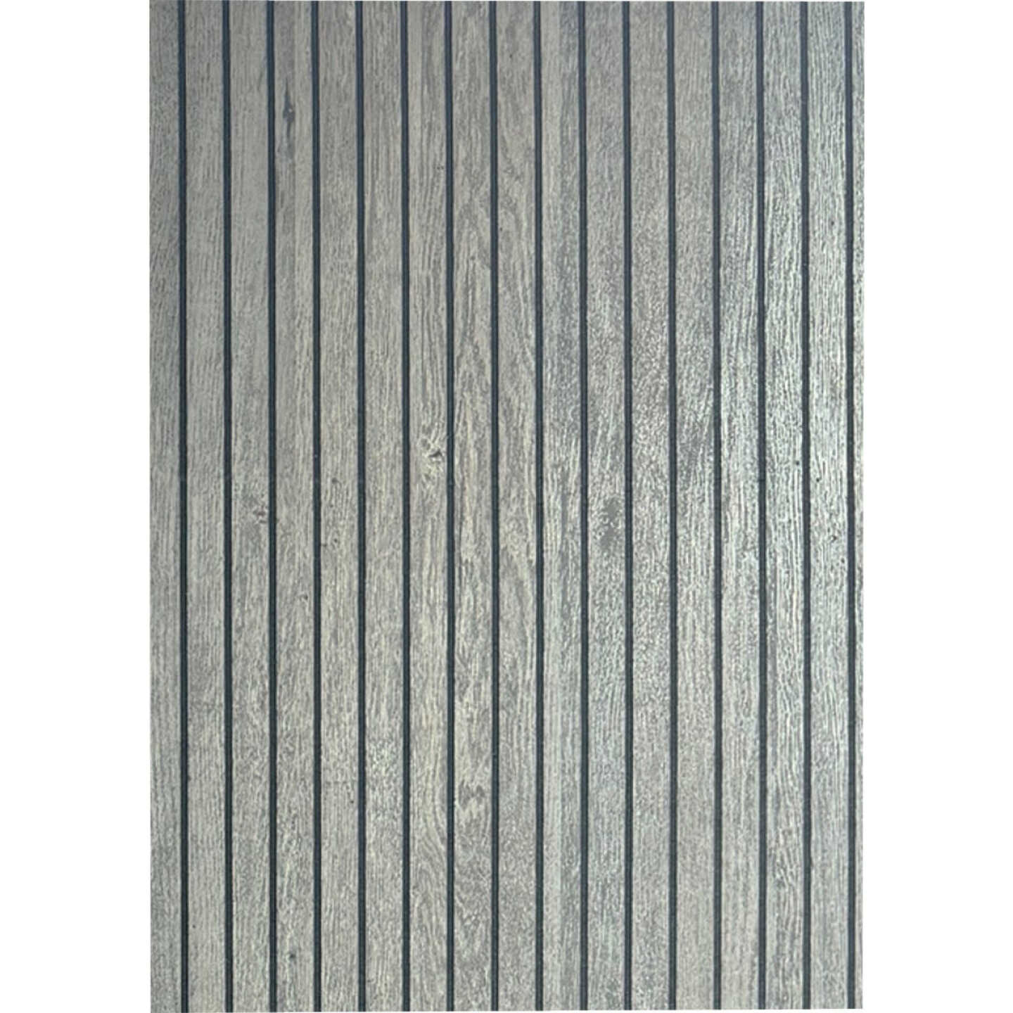 American Pacific 1/4 In. x 4 Ft. x 8 Ft. Fluted Smoked Acoustic Wall Panel Image 4