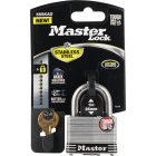 Master Lock 2 In. Laminated Stainless Steel Keyed Padlock with 1 In. Shackle Image 2