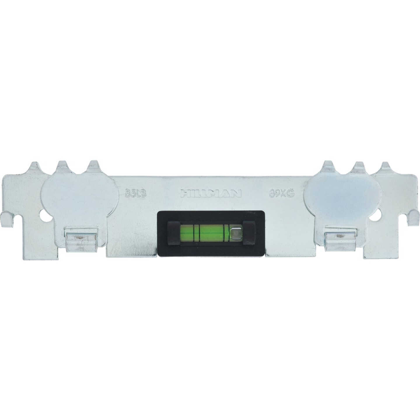 Hillman High and Mighty 85 Lb. Capacity Metal Picture Hanger with Level (6 In.) Image 2