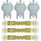 Hillman High and Mighty 20 Lb. Picture Hanger Kit (6-Piece) Image 2