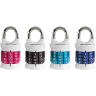 Master Lock 1-1/2 In. Zinc Alpha Barrel Combination Padlock Image 1