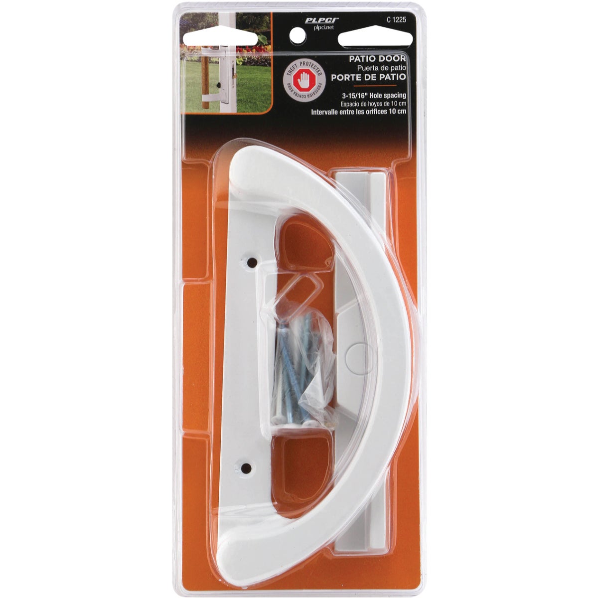 Prime-Line Standard Reversible Surface Mount Sliding Patio Door Handle Set Image 2