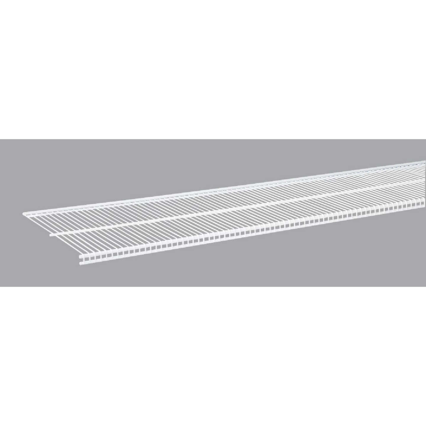 Organized Living FreedomRail 4 Ft. W. x 12 in. D Profile Ventilated Closet Shelf, White Image 1