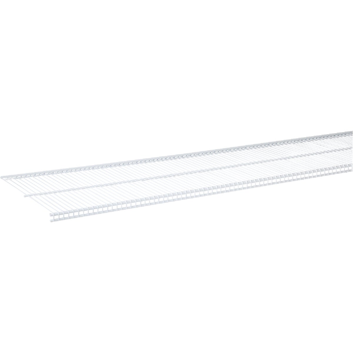 Organized Living FreedomRail 4 Ft. W. x 12 in. D Profile Ventilated Closet Shelf, White Image 2