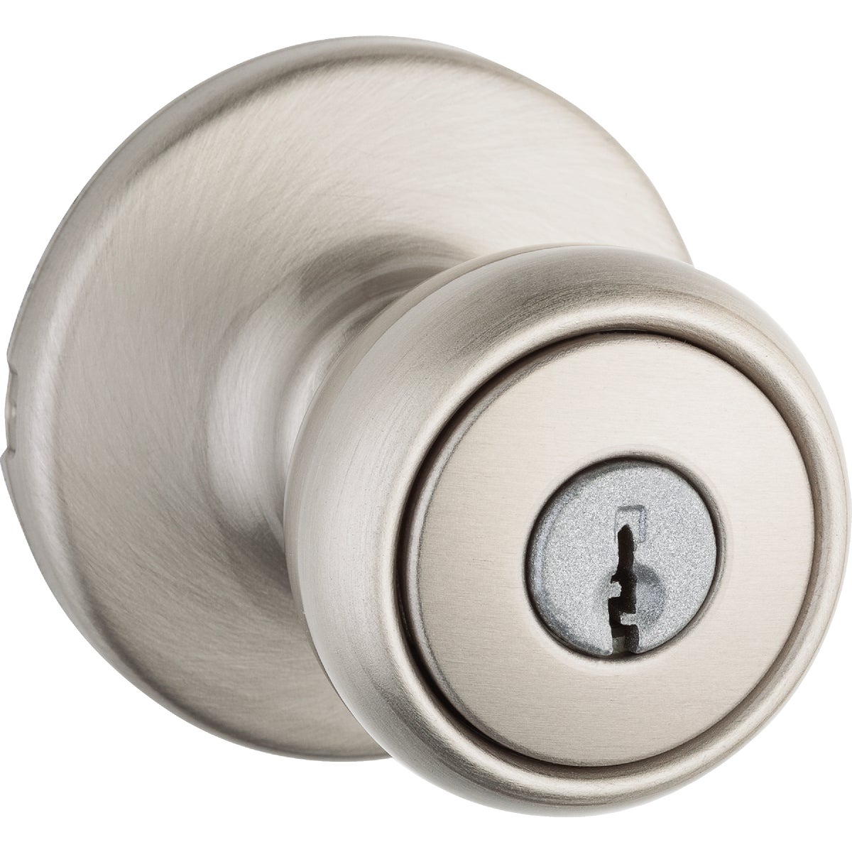 Kwikset Tylo Satin Nickel Entry Door Knob  Image 1