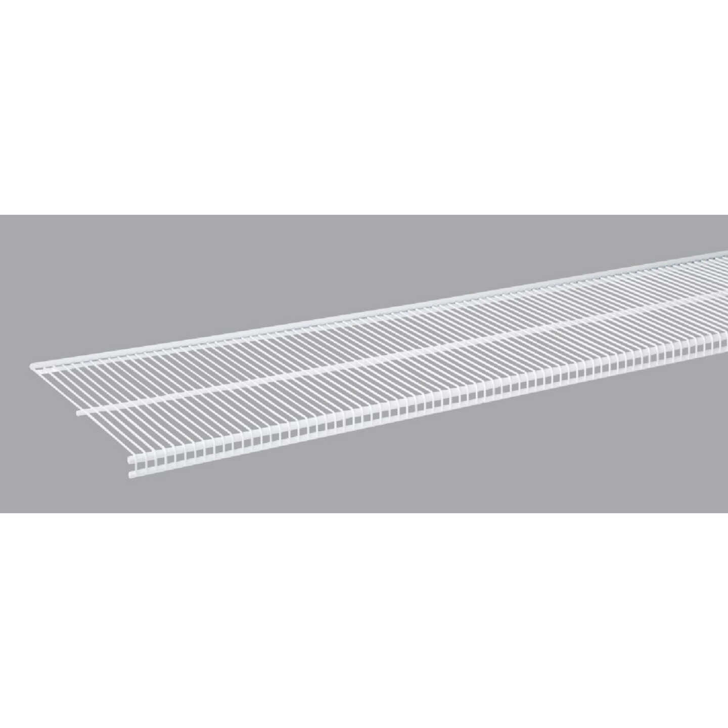 Organized Living FreedomRail 8 Ft. W. x 16 in. D Profile Ventilated Closet Shelf, White Image 1