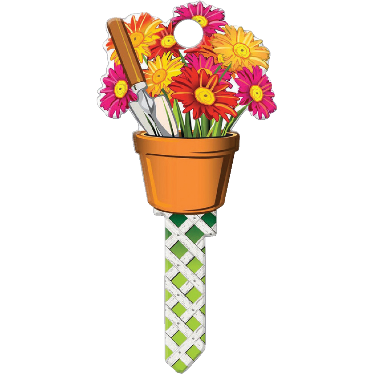 Lucky Line Gardening Design Decorative House Key, KW11 