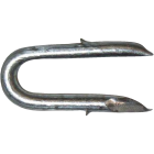 PrimeSource 1-1/4 In. 8 ga Single Barb Galvanized Fence Staple (90-Count, 1 Lb.) Image 1