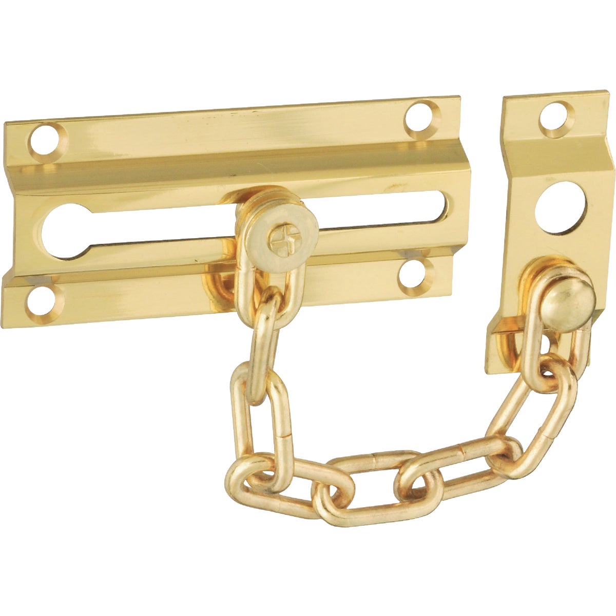 National Hardware Brass Door Chain Bolt