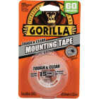 Gorilla 1 In. x 60 In. Tough & Clear Double-Sided Mounting Tape (15 Lb. Capacity) Image 1