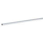 Organized Living FreedomRail 4 Ft. x 1 In. Closet Rod, Chrome Image 1