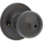 Kwikset Polo Venetian Bronze Bed & Bath Door Knob Image 1
