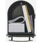 Gibraltar Franklin Venetian Bronze Steel Rural Post Mount Mailbox Image 2