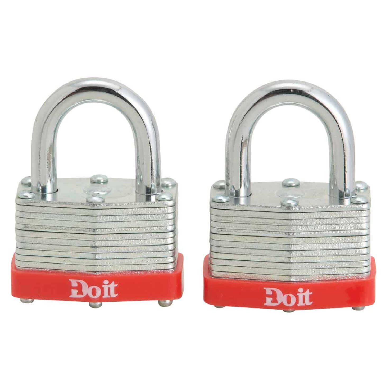 Do it Warded Steel Keyed Padlocks (2-Pack) Image 1