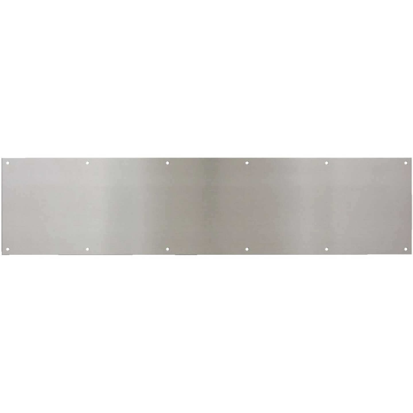 National Hardware 8 In. x 34 In. Satin Nickel Aluminum Kickplate Image 1