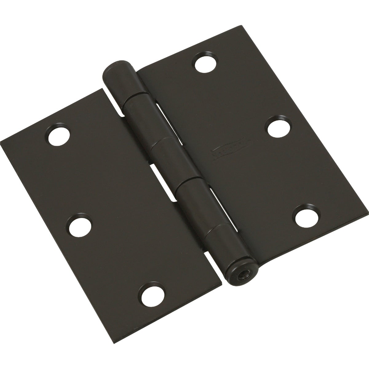 National Hardware 3-1/2 In. Square Oil Rubbed Bronze Door Hinge Image 1