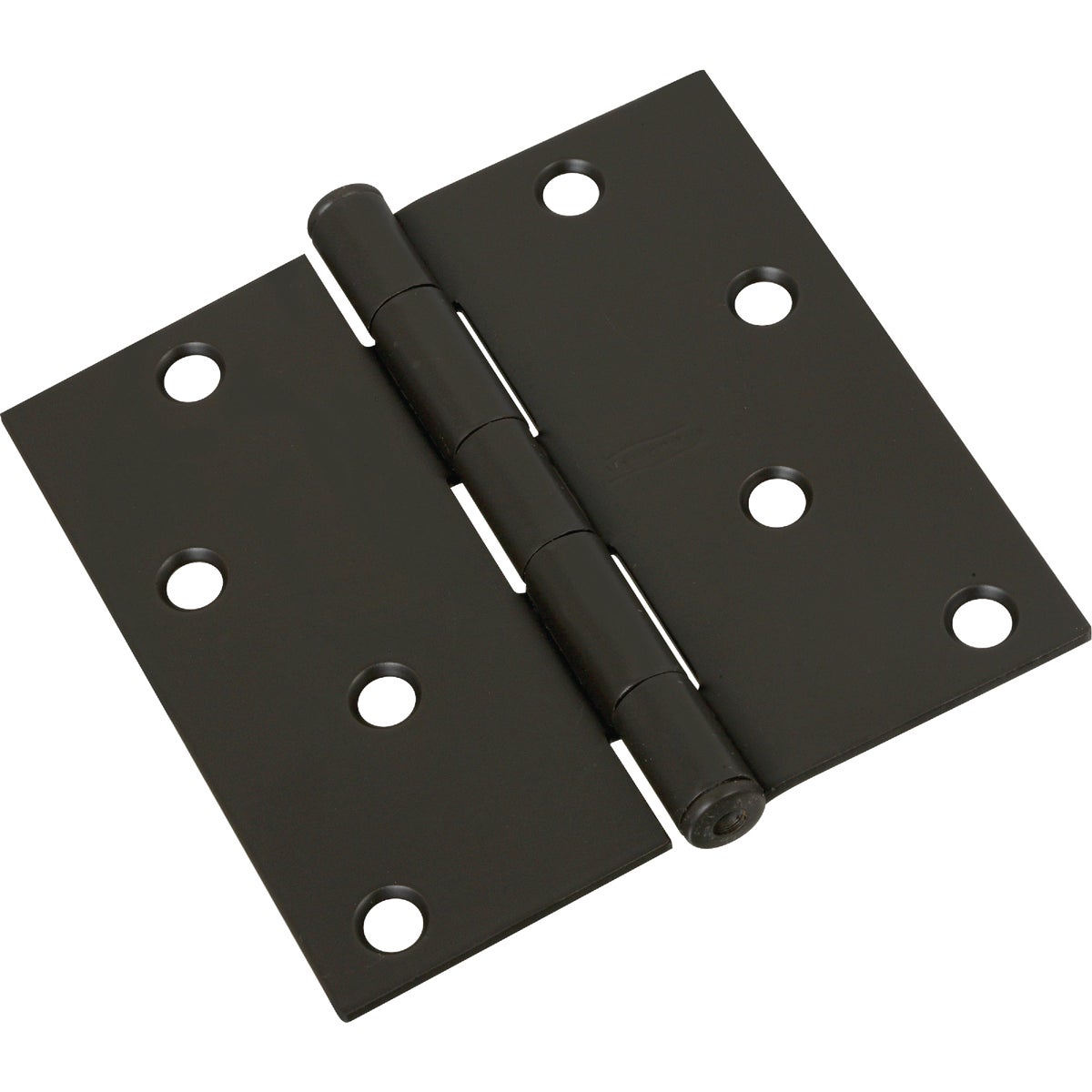 National Hardware 4 In. Square Oil Rubbed Bronze Door Hinge Image 1