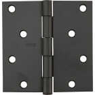 National Hardware 4 In. Square Oil Rubbed Bronze Door Hinge Image 2
