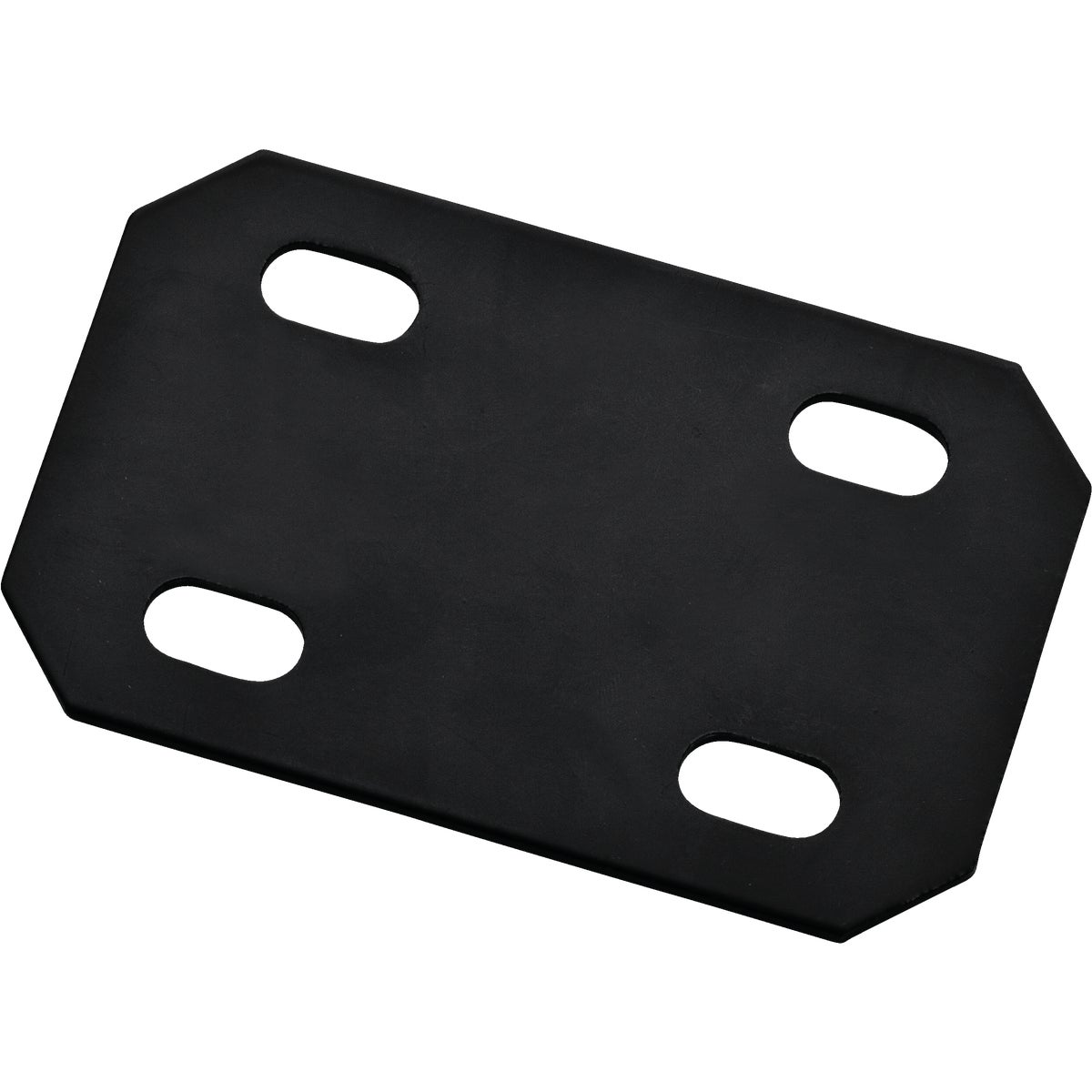 National Hardware 4.7 In. x 3 In. Black Heavy Duty Mending Plate