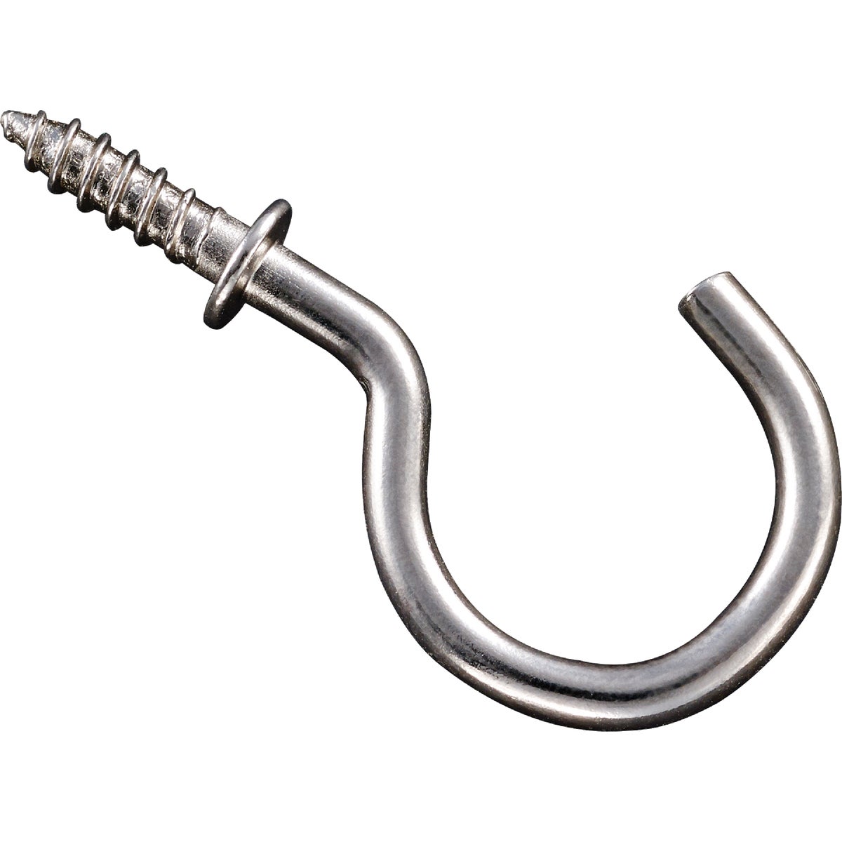 National Hardware 1 In. Satin Nickel Cup Hook (30-Count)