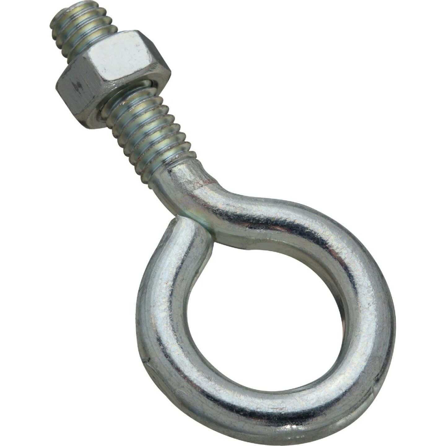 National Hardware 5/16 In. x 2-1/2 In. Zinc Eye Bolt with Hex Nut Image 1