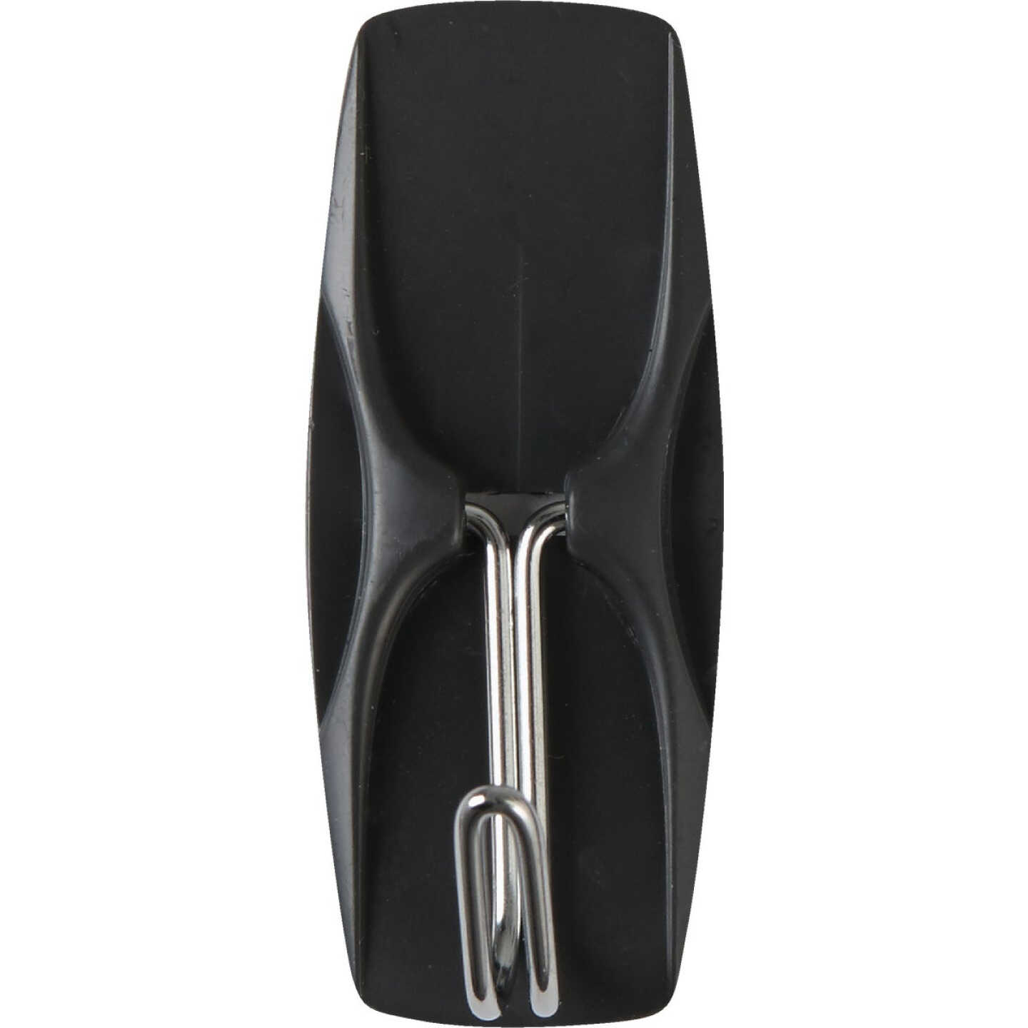 Command Outdoor Stainless Steel Wire Hooks with Foam Strips, 2 Hooks, 3 Strips Image 3