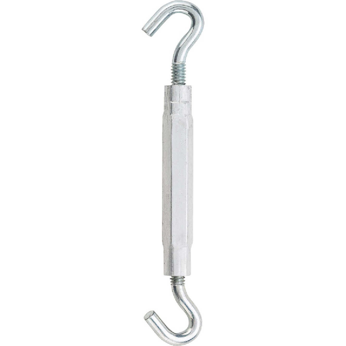National Hardware 1/4 In. x 7-1/2 In. Zinc Hook Turnbuckle Image 2