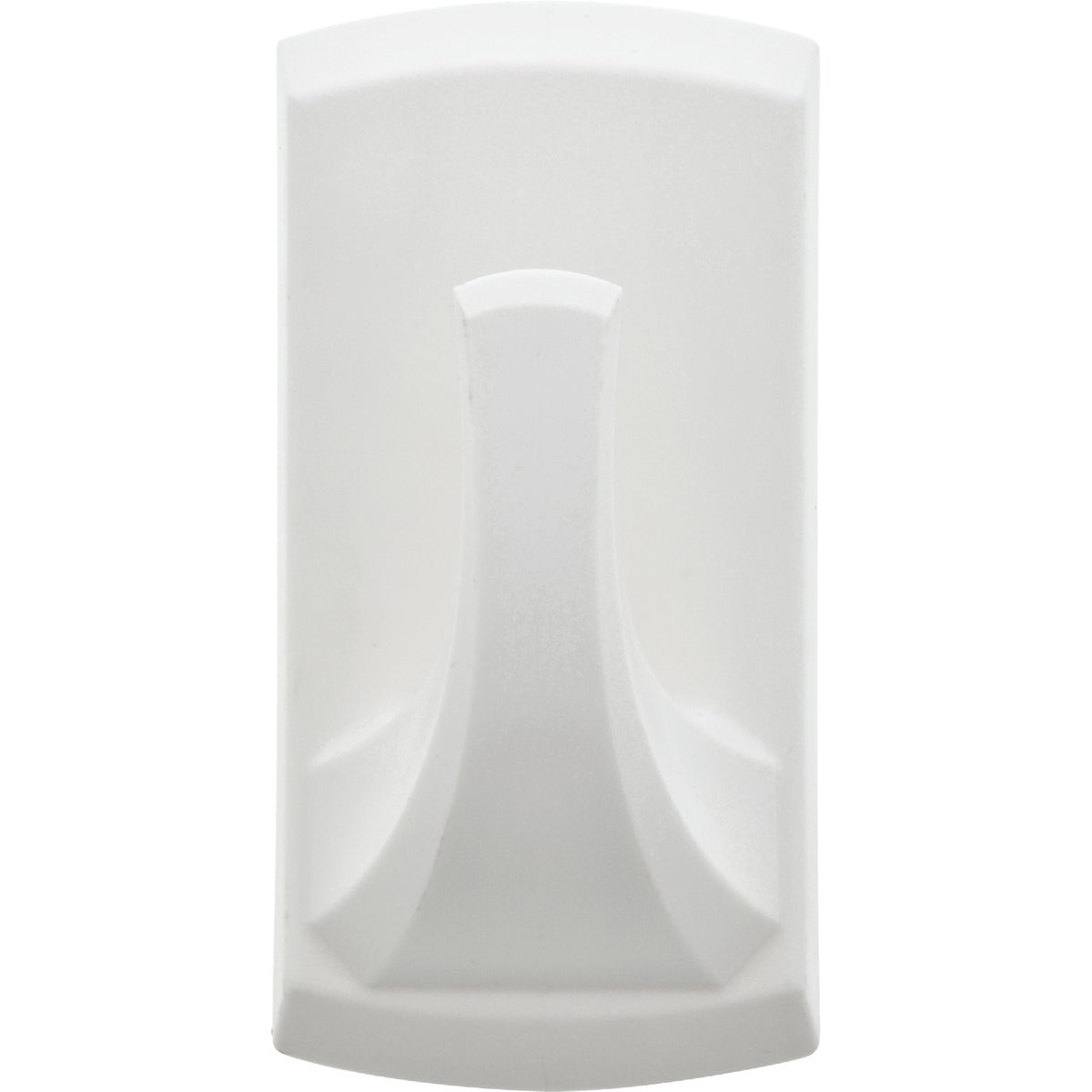 Hillman High and Mighty 20 Lb. Capacity White Rectangular Decorative Hook Image 2
