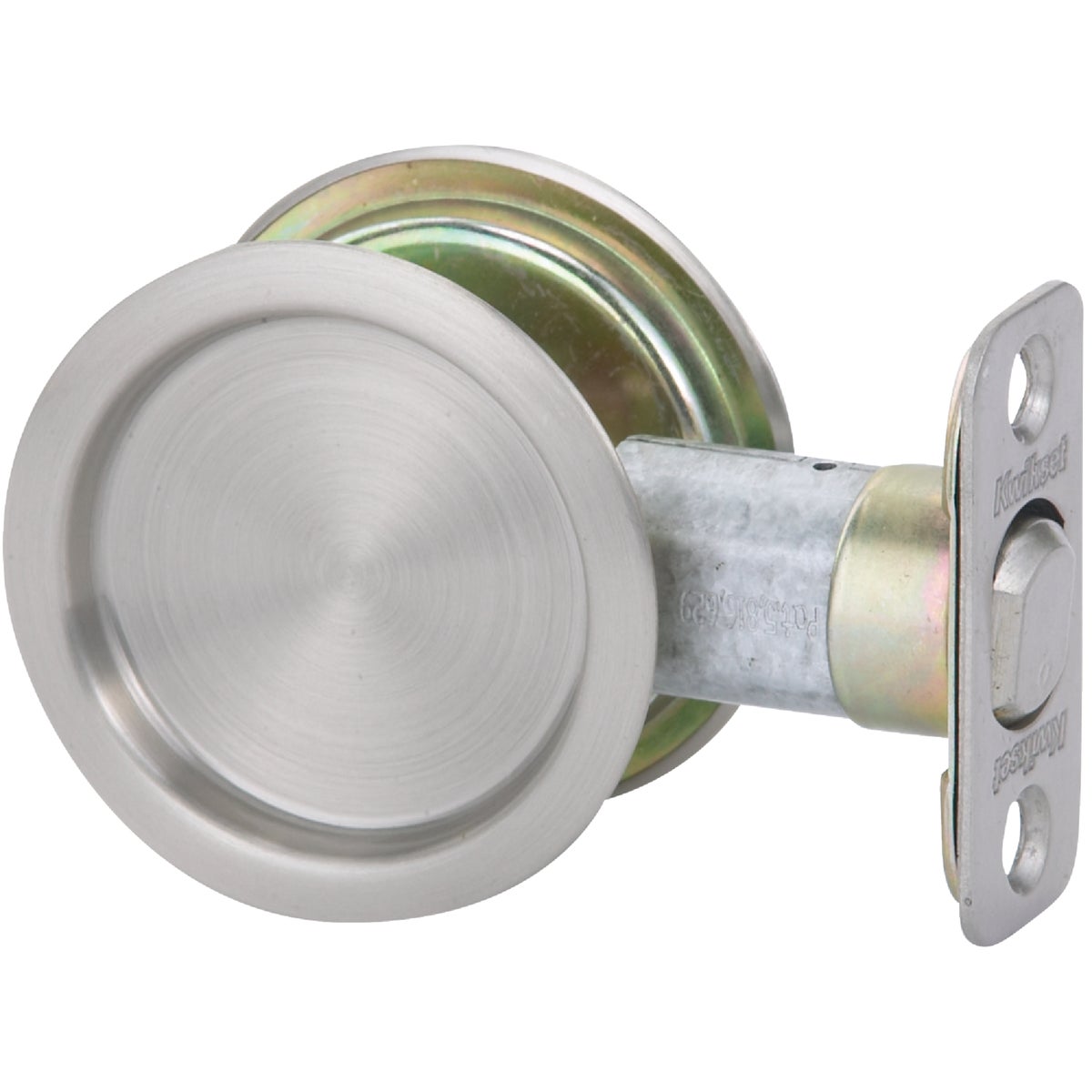 National Hardware Passage Satin Nickel Pocket Door Pull