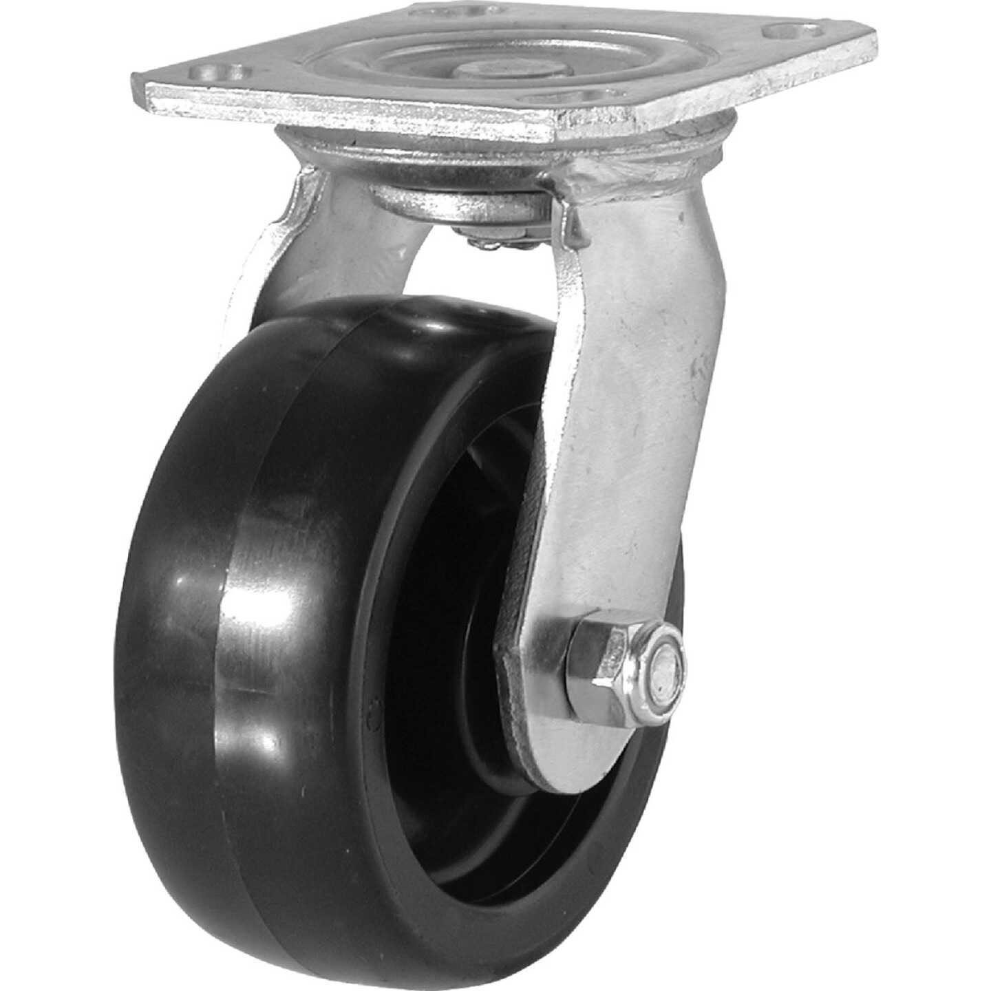 Shepherd Hardware 5 In. Medium-Heavy-Duty Polypropylene Swivel Plate Caster Image 1