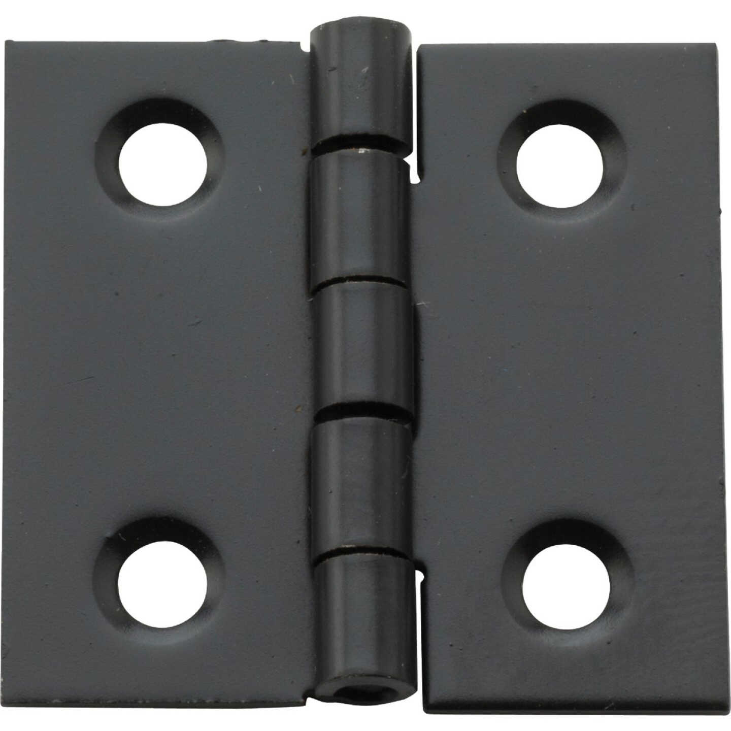 National Hardware 1 In. X 1 In. Oil Rubbed Bronze Broad Hinge (4-Pack) Image 1