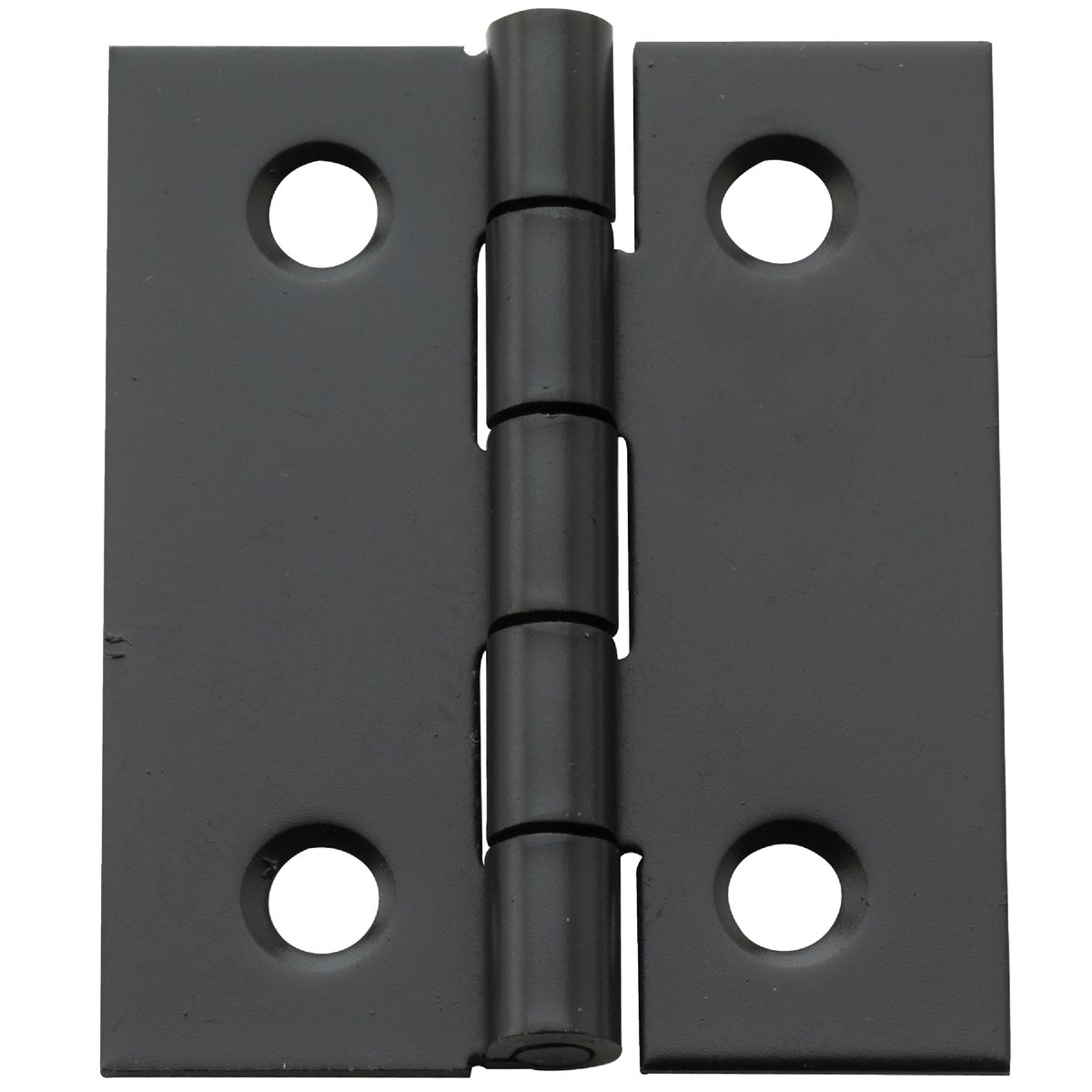 National Hardware 1-1/2 In. X 1-1/4 In. Oil Rubbed Bronze Broad Hinge (2-Pack)