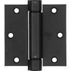 National Hardware 3-1/2 In. Square Oil Rubbed Bronze Spring Door Hinge Image 1