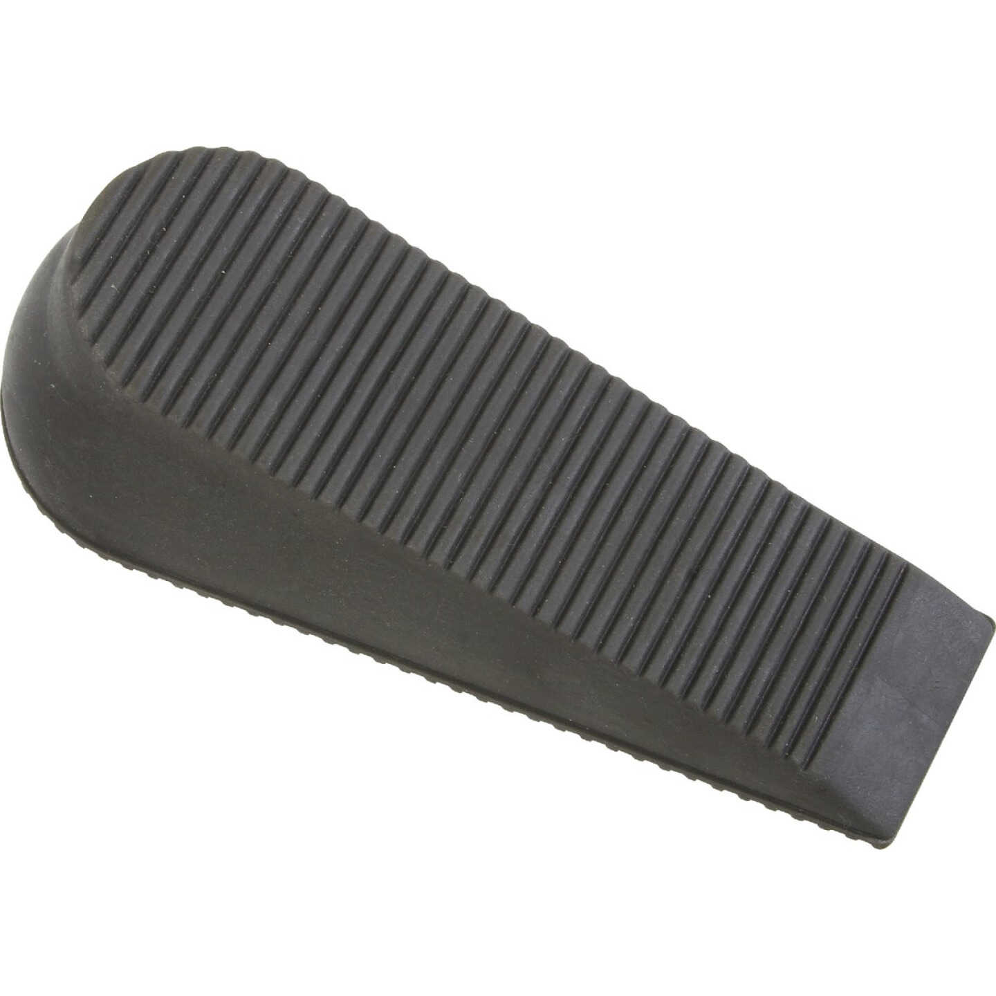 National Hardware 6 In. Gray Super Wedge Door Stop Image 1
