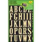 Hy-Ko Self-Adhesive Polyester 2 In. Gold Letter Set Image 1