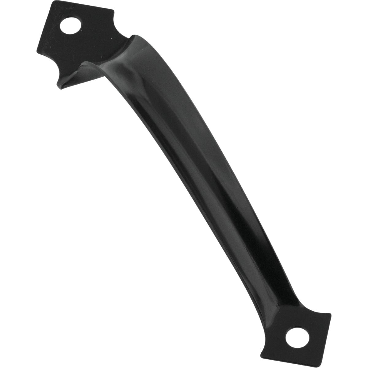 National Hardware 6-1/2 In. Black Ornamental Gate Pull