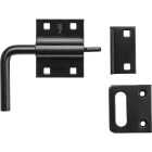 National Hardware Black Slide Bolt Latch Image 1