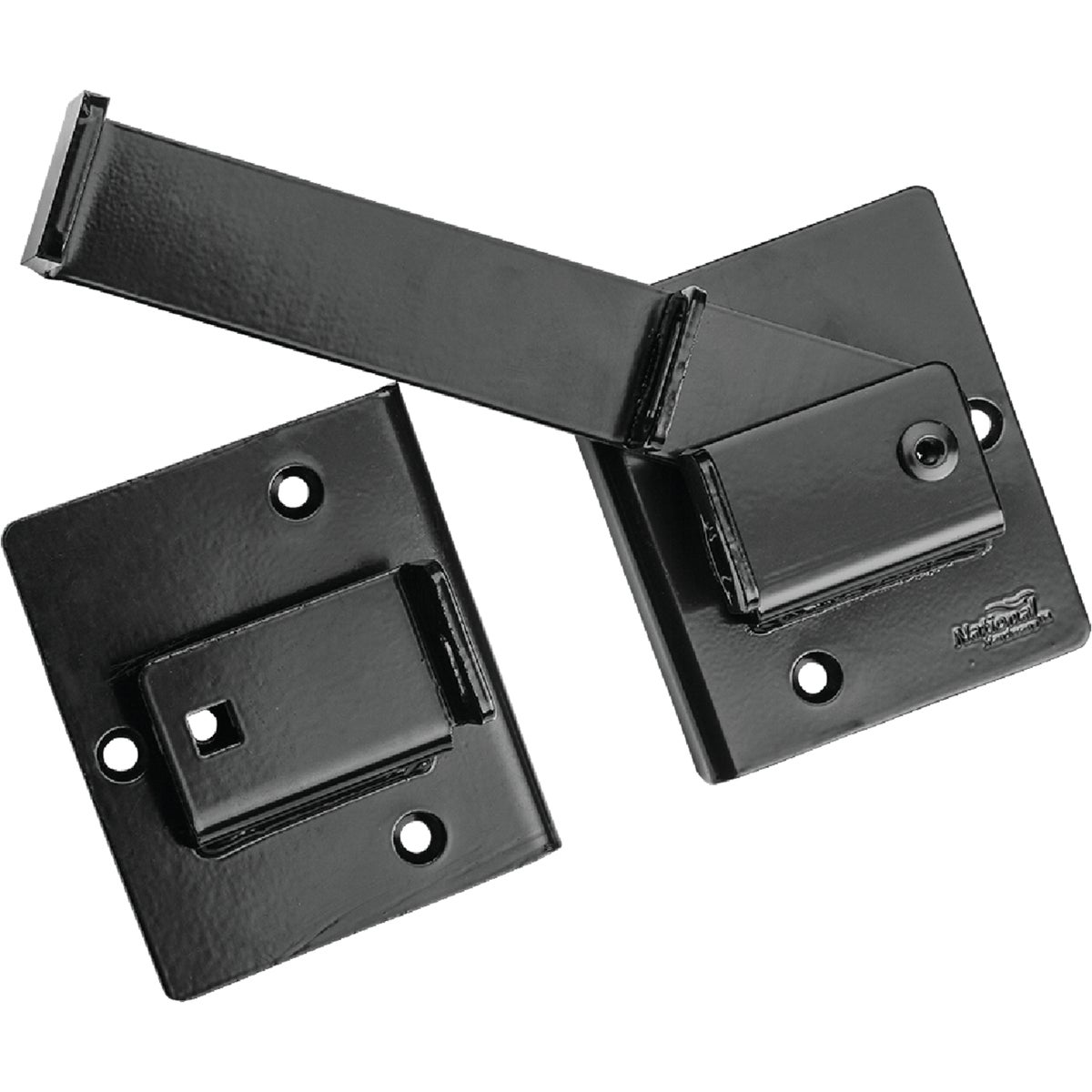 National Hardware Heavy-Duty Black Flip Gate Latch