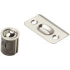 National Hardware Satin Nickel Drive-In Ball Catch Image 1