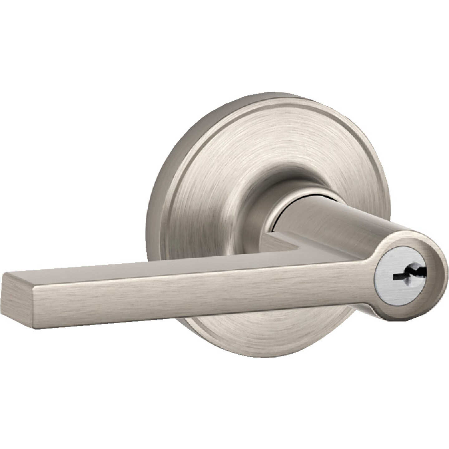 Dexter Solstice Satin Nickel Entry Door Lever Lockset Image 1