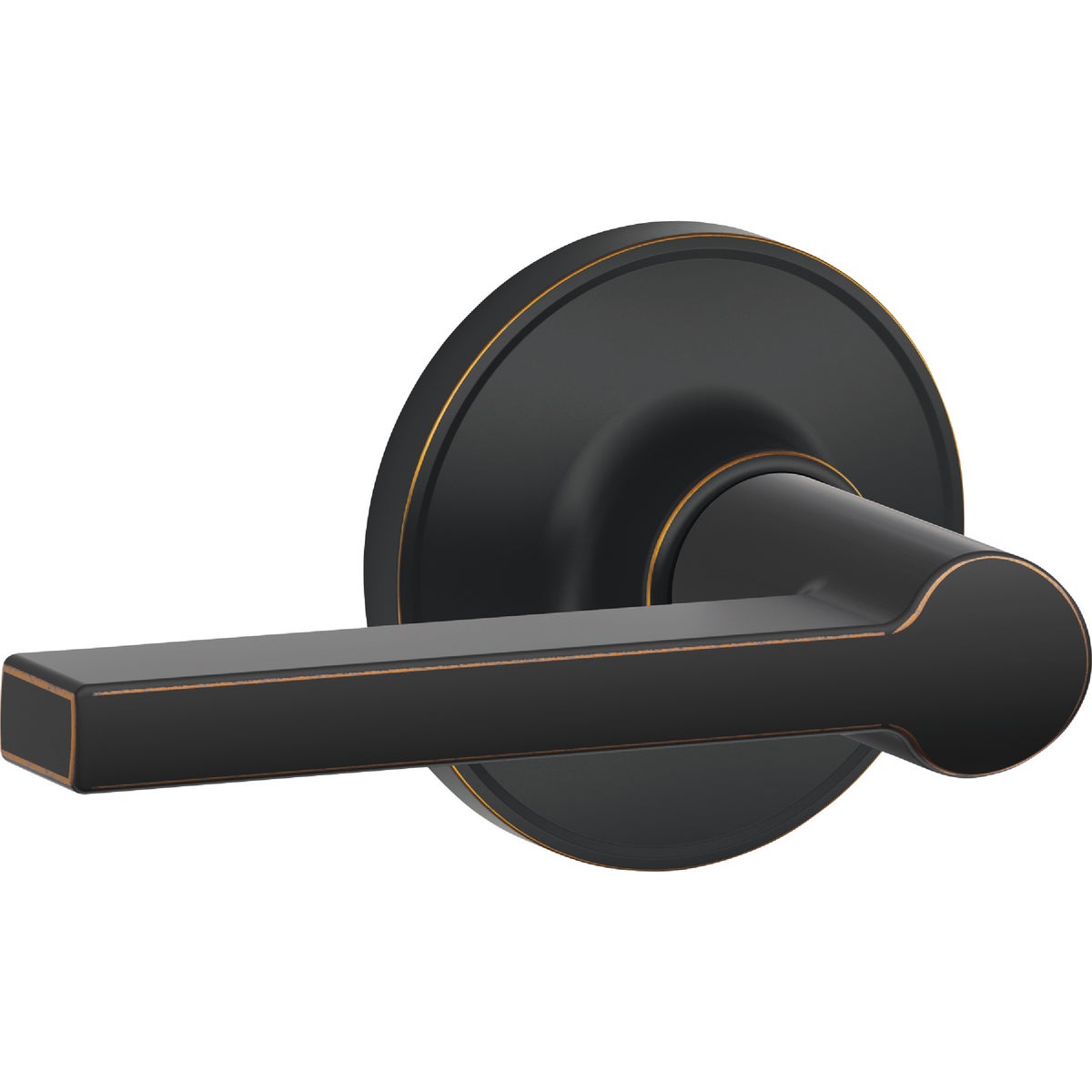 Dexter Solstice Aged Bronze Passage Door Lever Image 1