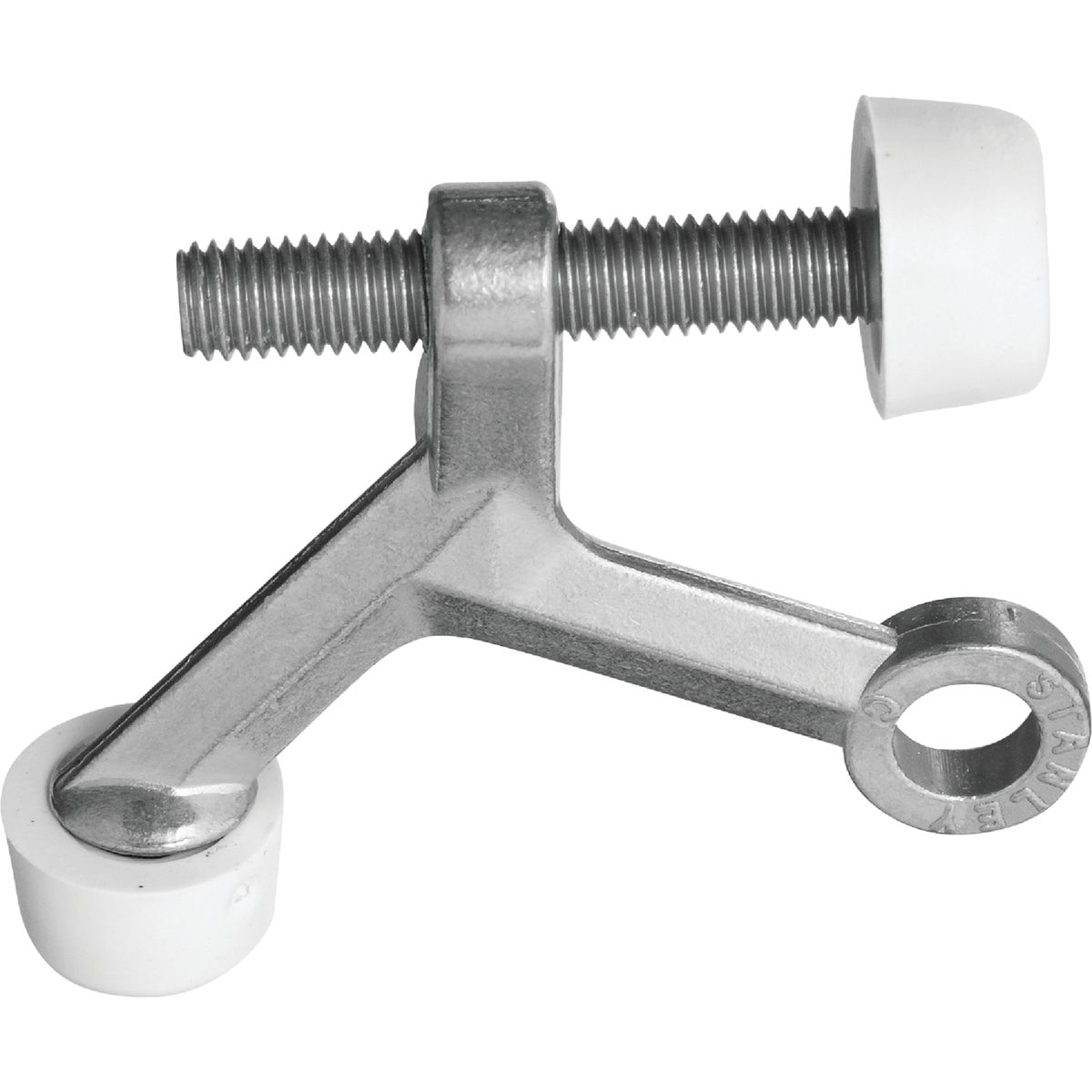 National Hardware Satin Nickel Adjustable Hinge Pin Door Stop