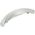 Laurey Nantucket 2-1/2 In. Center-To-Center Satin Pewter Cup Cabinet Drawer Pull Image 1