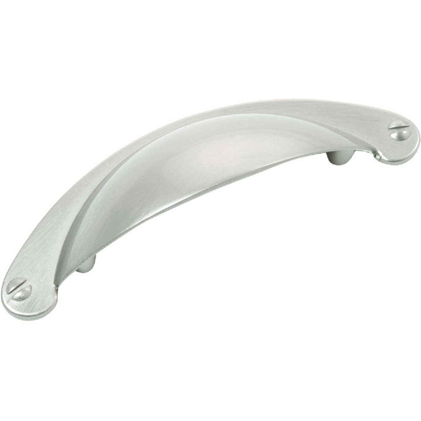 Laurey Nantucket 2-1/2 In. Center-To-Center Satin Pewter Cup Cabinet Drawer Pull Image 1