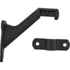 National Hardware Oil Rubbed Bronze Aluminum Handrail Bracket Image 2