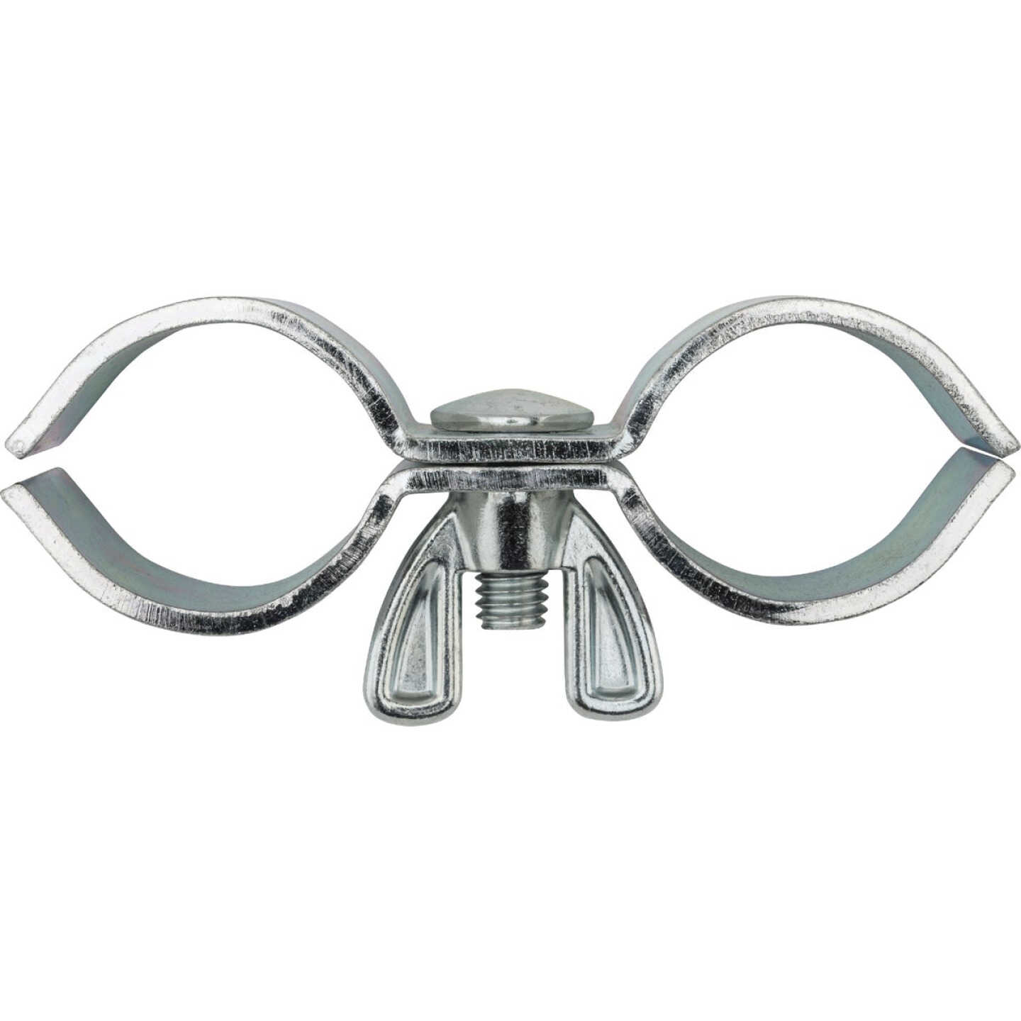 National Hardware 1-5/8 In. Zinc Plated Steel Universal Pipe Clamp Image 2